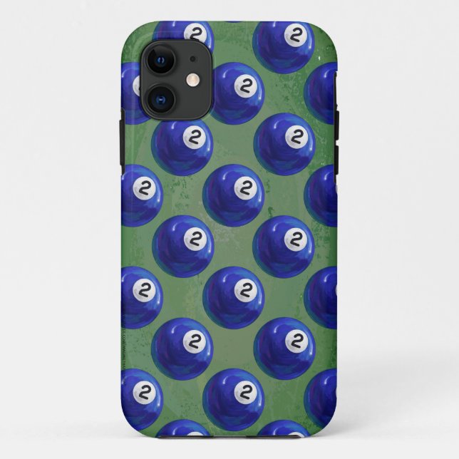 Funda De Case-Mate Para iPhone Patrón 2 pelota (Reverso)