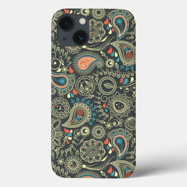 Funda De Case-Mate Para iPhone Patrón 3 de Paisley (Reverso)