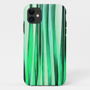 Funda Para iPhone 11 Patrón a rayas Serenidad Turquesa