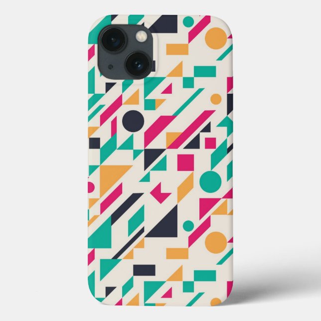 Funda De Case-Mate Para iPhone Patrón abstracto 3 (Reverso)