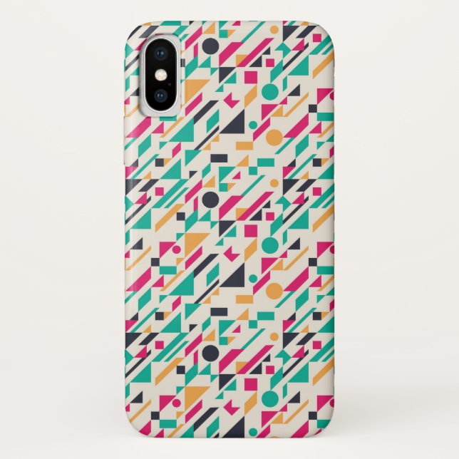 Funda De Case-Mate Para iPhone Patrón abstracto 3 (Reverso)