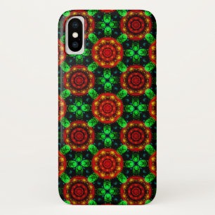 Funda Para iPhone X Patrón abstracto boho elegante moderno floral #504