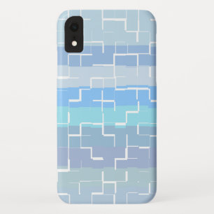 Funda Para iPhone XR Patrón abstracto de color elegante en el color de