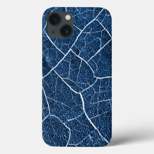 Funda Para iPhone 13 Patrón abstracto de la naturaleza azul
