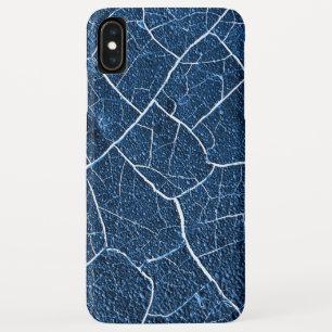 Funda Para iPhone XS Max Patrón abstracto de la naturaleza azul