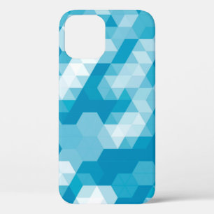 Funda Para iPhone 12 Patrón abstracto de las bases de las formas geomét