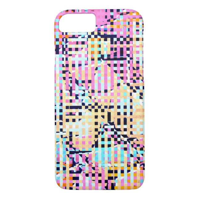 Funda De Case-Mate Para iPhone Patrón abstracto de murray (Reverso)