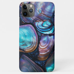 Funda Para iPhone 11 Pro Max Patrón abstracto de shell de Abalone
