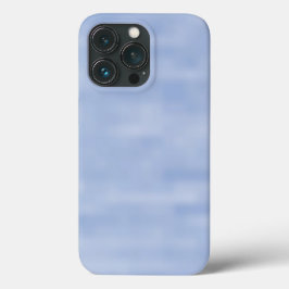 Funda Para iPhone 13 Pro Patrón abstracto del cielo blanco azul claro minim