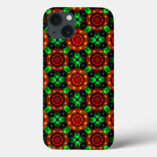 Funda Para iPhone 13 Patrón abstracto elegante boho moderno floral #504