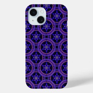 Funda Para iPhone 15 Patrón abstracto elegante boho moderno floral #505