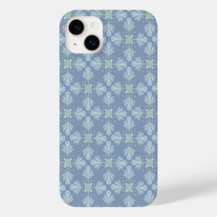 Funda Para iPhone 14 Plus De Case-Mate Patrón abstracto floral azul