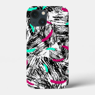 Funda Para iPhone 13 Mini Patrón abstracto moderno.
