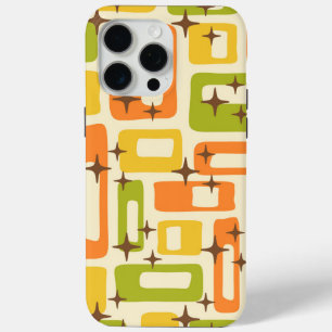Funda Para iPhone 15 Pro Max Patrón abstracto moderno del siglo medio retro