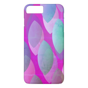 Funda Para iPhone 8 Plus/7 Plus Patrón abstracto moderno   Magenta púrpura rosa tu