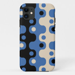 Funda Para iPhone 11 Patrón abstracto retro futurista