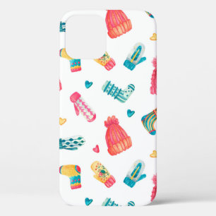 Funda Para iPhone 12 Patrón acuarela sin costuras con clo caliente de p