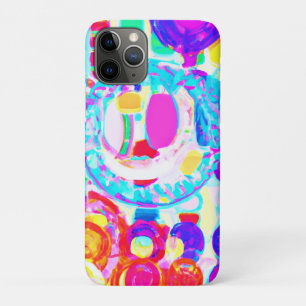 Funda Para iPhone 11 Pro Patrón aleatorio de colores vibrantes