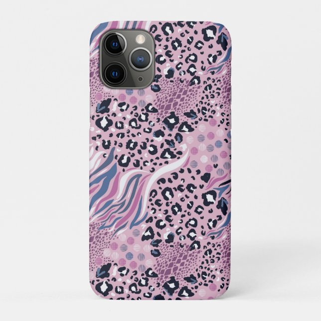 Funda De Case-Mate Para iPhone Patrón animal (Reverso)