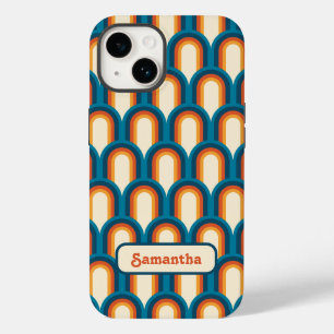 Funda Para iPhone 14 De Case-Mate Patrón Arco Iris Colorido Personalizado