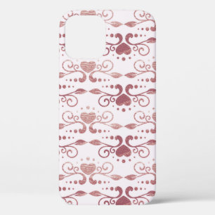 Funda Para iPhone 12 Patrón Art Decó. Papel pintado de época. Japonés o