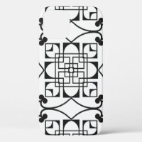 Patrón Art Déco Sin Maravillas. Bba minimalista vi
