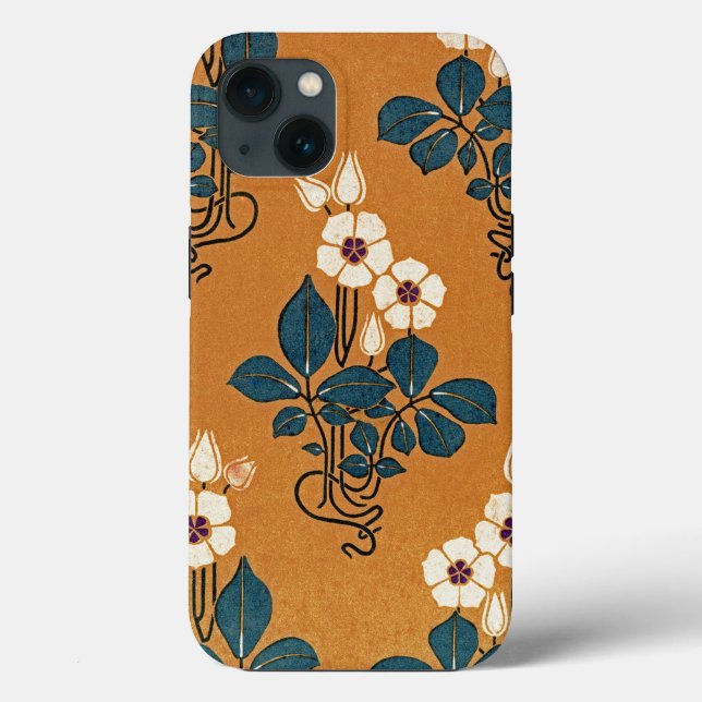 Funda De Case-Mate Para iPhone Patrón Art Nouveau n.º 7 (Reverso )