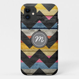 Funda Para iPhone 11 Patrón azteca chevron zigzag