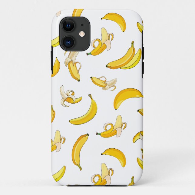 Funda De Case-Mate Para iPhone Patrón bananero 4 (Reverso)