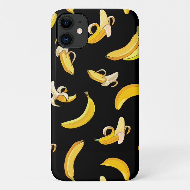 Funda De Case-Mate Para iPhone Patrón bananero 5 (Reverso)