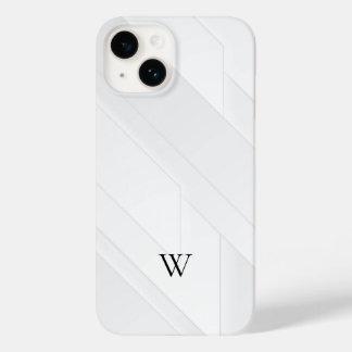 Funda Para iPhone 14 De Case-Mate Patrón Blanco Moderno