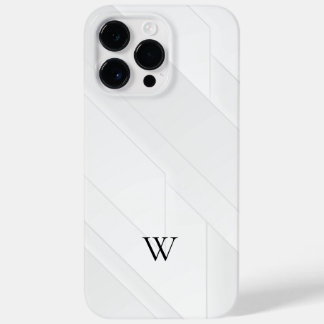 Funda Para iPhone 14 Pro Max De Case-Mate Patrón Blanco Moderno