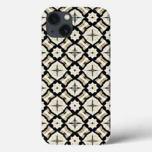 Funda Para iPhone 13 Patrón blanco y negro