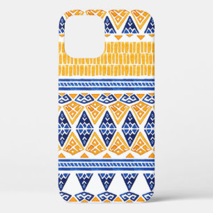 Funda Para iPhone 12 Patrón bohemio de acuarela sin foco