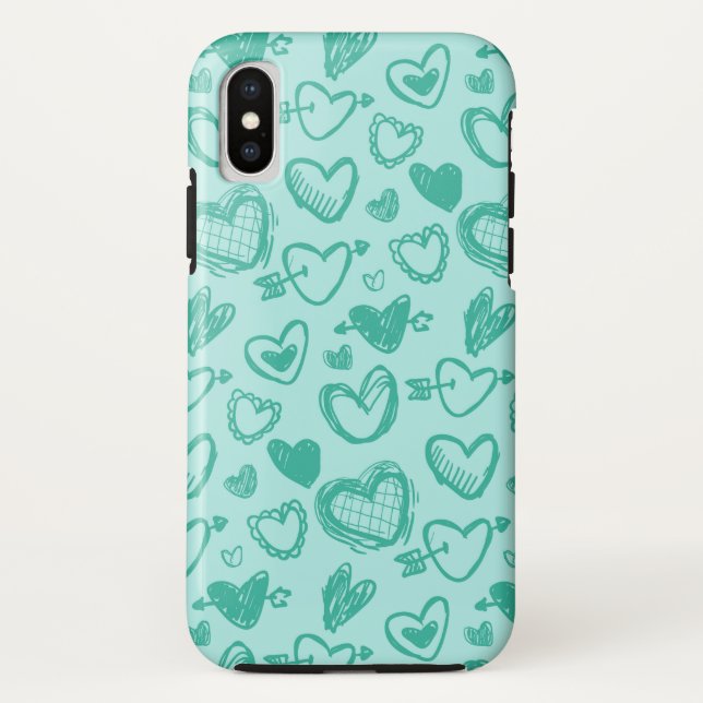 Funda De Case-Mate Para iPhone Patrón cardíaco 60 (Reverso)
