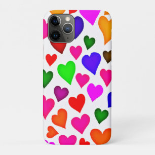 Funda Para iPhone 11 Pro Patrón cardíaco multicolor vibrante