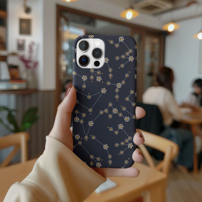 Funda De Case-Mate Para iPhone Patrón celestial místico sin soldadura (Subido por el creador)