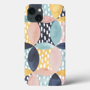 Funda Para iPhone 13  Patrón circular abstracto