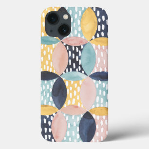 Funda Para iPhone 13  Patrón circular abstracto