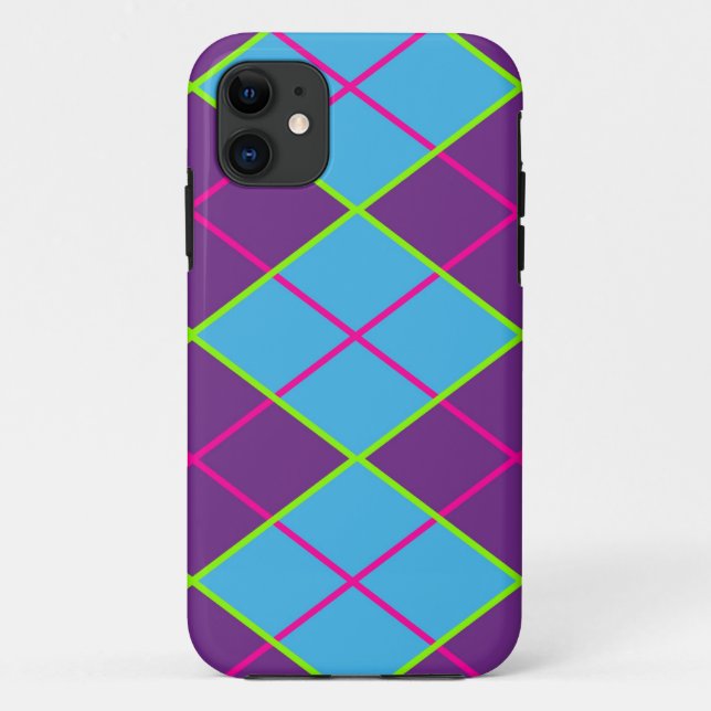 Funda De Case-Mate Para iPhone Patrón Clásico de Argyle (Reverso)