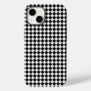 Funda Para iPhone 14 De Case-Mate Patrón clásico de lunares negros tipo houndstooth