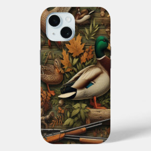 Funda Para iPhone 15 Patrón clásico de Timber Duck Camo