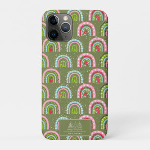 Funda Para iPhone 11 Pro Patrón clásico de vacaciones - Arcoiris colorido