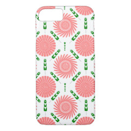 Funda Para iPhone 8/7 patrón con flores rosas