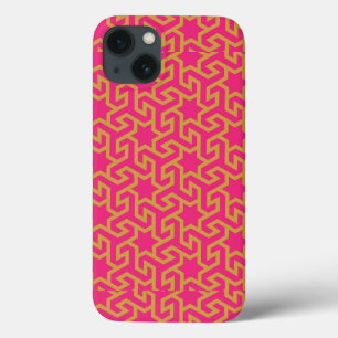 Funda Para iPhone 13 Patrón con forma de estrella árabe