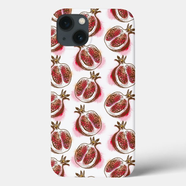 Funda De Case-Mate Para iPhone Patrón con granada (Reverso)