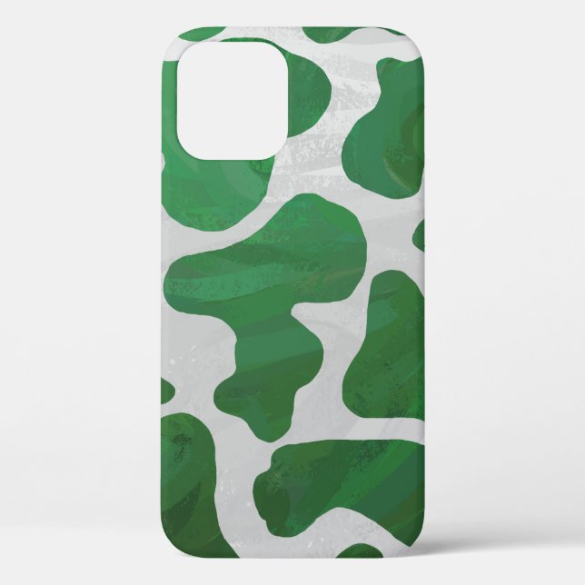 Funda De Case-Mate Para iPhone Patrón con manchas de vaca (Reverso )