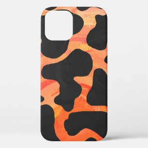 Funda Para iPhone 12 Patrón con manchas de vaca
