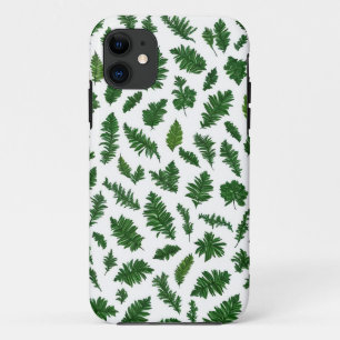 Funda Para iPhone 11 Patrón continuo con una variedad de hojas  