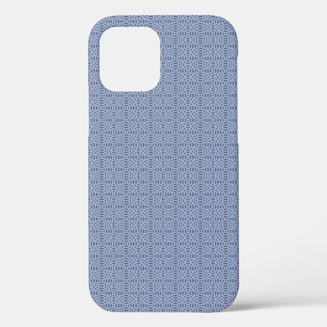 Funda De Case-Mate Para iPhone patrón continuo de formas circulares (Reverso )